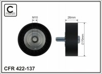 Ролик приводного ремня Caffaro  422-137 (70x10x26)