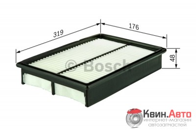 Воздушный фильтр Bosch 1987429188 Ford Escape v2,3i 04-