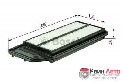 Воздушный фильтр Bosch 1987429192 Honda Accord 02-
