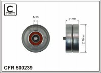 Ролик приводного ремня Caffaro  500239 (70x10x31)