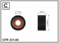 Ролик приводного ремня Caffaro  331-00 (54x17x30)