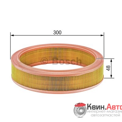 Воздушный фильтр Bosch 1457429775 Ford Escort,Fiesta,Orion -96